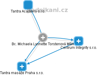 Michaela Lynnette Torstenová - Vizualizace  propojení osoby a firem v obchodním rejstříku