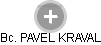 PAVEL KRAVAL - Vizualizace  propojení osoby a firem v obchodním rejstříku