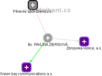  Pavlína Z. - Vizualizace  propojení osoby a firem v obchodním rejstříku