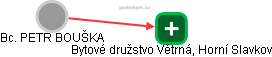 PETR BOUŠKA - Vizualizace  propojení osoby a firem v obchodním rejstříku