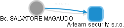 Magaudo S. - Vizualizace  propojení osoby a firem v obchodním rejstříku