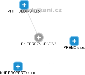 TEREZA KŘIVOVÁ - Vizualizace  propojení osoby a firem v obchodním rejstříku