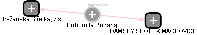 Bohumila Podaná - Vizualizace  propojení osoby a firem v obchodním rejstříku