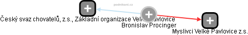 Bronislav Procinger - Vizualizace  propojení osoby a firem v obchodním rejstříku
