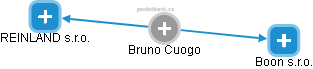 Bruno Cuogo - Vizualizace  propojení osoby a firem v obchodním rejstříku