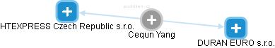 Cequn Yang - Vizualizace  propojení osoby a firem v obchodním rejstříku