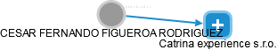 CESAR FERNANDO FIGUEROA RODRIGUEZ - Vizualizace  propojení osoby a firem v obchodním rejstříku