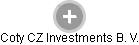 Coty CZ Investments B. V. - Vizualizace  propojení osoby a firem v obchodním rejstříku
