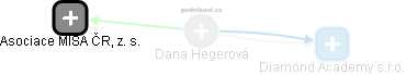 Dana Hegerová - Vizualizace  propojení osoby a firem v obchodním rejstříku