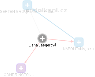 Dana Jaegerová - Vizualizace  propojení osoby a firem v obchodním rejstříku