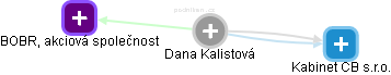 Dana Kalistová - Vizualizace  propojení osoby a firem v obchodním rejstříku