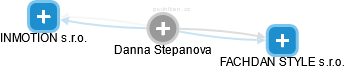 Danna Stepanova - Vizualizace  propojení osoby a firem v obchodním rejstříku