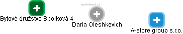 Daria Oleshkevich - Vizualizace  propojení osoby a firem v obchodním rejstříku