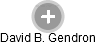 David B. Gendron - Vizualizace  propojení osoby a firem v obchodním rejstříku