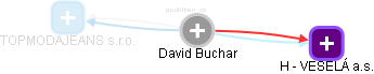 David Buchar - Vizualizace  propojení osoby a firem v obchodním rejstříku