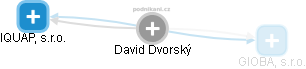 David Dvorský - Vizualizace  propojení osoby a firem v obchodním rejstříku