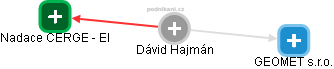  Dávid H. - Vizualizace  propojení osoby a firem v obchodním rejstříku