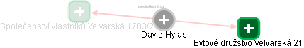 David Hylas - Vizualizace  propojení osoby a firem v obchodním rejstříku