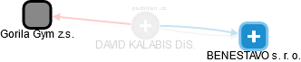 DAVID KALABIS - Vizualizace  propojení osoby a firem v obchodním rejstříku