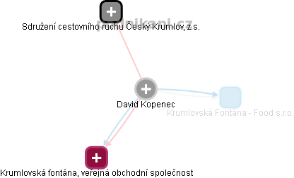 David Kopenec - Vizualizace  propojení osoby a firem v obchodním rejstříku