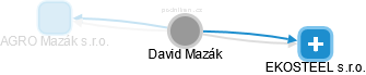  David M. - Vizualizace  propojení osoby a firem v obchodním rejstříku