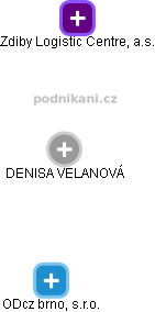  Denisa V. - Vizualizace  propojení osoby a firem v obchodním rejstříku