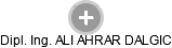 ALI AHRAR DALGIC - Vizualizace  propojení osoby a firem v obchodním rejstříku