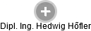  Hedwig H. - Vizualizace  propojení osoby a firem v obchodním rejstříku