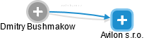 Dmitry Bushmakow - Vizualizace  propojení osoby a firem v obchodním rejstříku