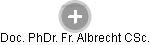 Fr. Albrecht - Vizualizace  propojení osoby a firem v obchodním rejstříku
