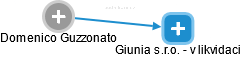Domenico Guzzonato - Vizualizace  propojení osoby a firem v obchodním rejstříku