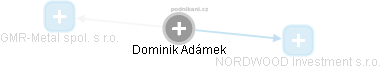 Dominik Adámek - Vizualizace  propojení osoby a firem v obchodním rejstříku