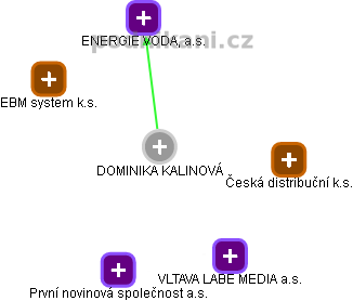 DOMINIKA KALINOVÁ - Vizualizace  propojení osoby a firem v obchodním rejstříku