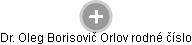 Oleg Borisovič Orlov rodné číslo - Vizualizace  propojení osoby a firem v obchodním rejstříku