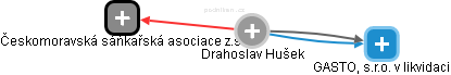  Drahoslav H. - Vizualizace  propojení osoby a firem v obchodním rejstříku