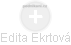  Edita E. - Vizualizace  propojení osoby a firem v obchodním rejstříku