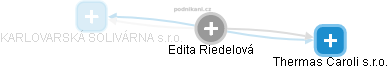  Edita R. - Vizualizace  propojení osoby a firem v obchodním rejstříku