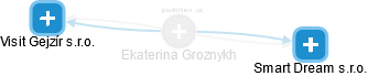 Ekaterina Groznykh - Vizualizace  propojení osoby a firem v obchodním rejstříku