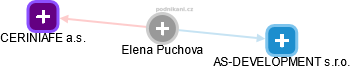 Elena Puchova - Vizualizace  propojení osoby a firem v obchodním rejstříku