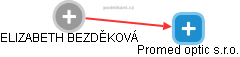  ELIZABETH PTÁČKOVÁ - Vizualizace  propojení osoby a firem v obchodním rejstříku