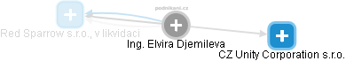  Elvira D. - Vizualizace  propojení osoby a firem v obchodním rejstříku