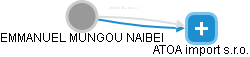  Naibei E. - Vizualizace  propojení osoby a firem v obchodním rejstříku