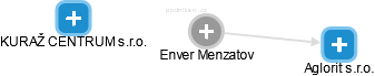 Enver Menzatov - Vizualizace  propojení osoby a firem v obchodním rejstříku