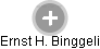 Ernst H. Binggeli - Vizualizace  propojení osoby a firem v obchodním rejstříku
