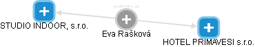  Eva R. - Vizualizace  propojení osoby a firem v obchodním rejstříku