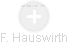 F. Hauswirth - Vizualizace  propojení osoby a firem v obchodním rejstříku