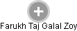 Farukh Taj Galal Zoy - Vizualizace  propojení osoby a firem v obchodním rejstříku