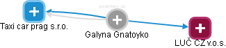 Galyna Gnatoyko - Vizualizace  propojení osoby a firem v obchodním rejstříku