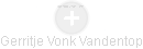 Gerritje Vonk Vandentop - Vizualizace  propojení osoby a firem v obchodním rejstříku