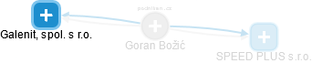 Goran Božić - Vizualizace  propojení osoby a firem v obchodním rejstříku